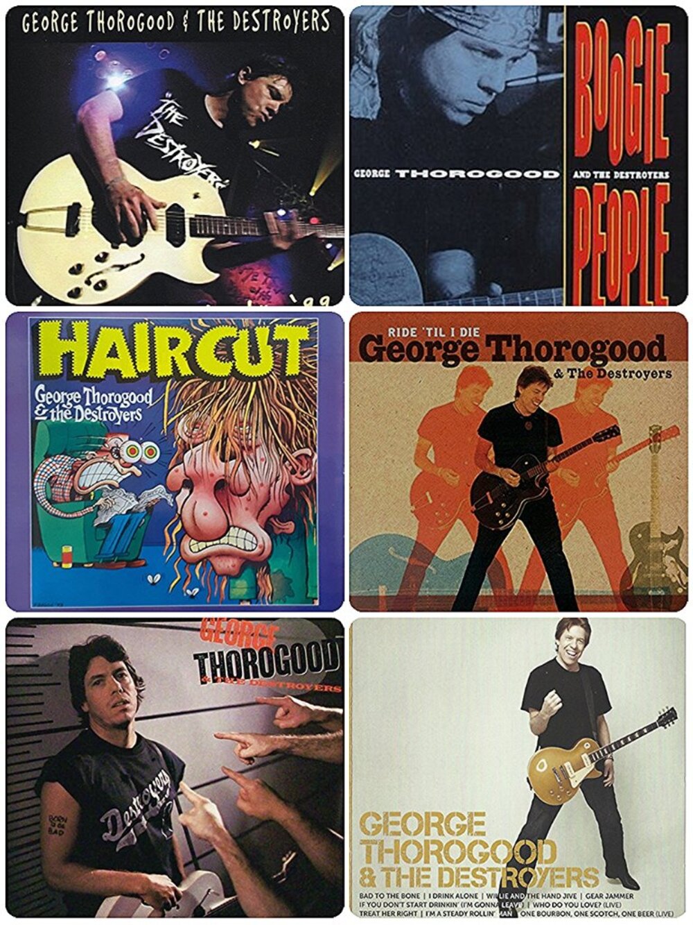 George Thorogood 6 CD Bundle